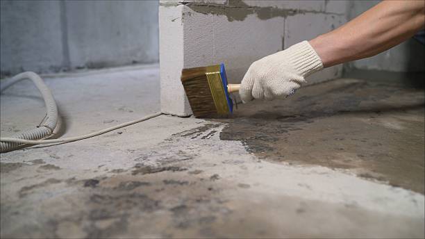 SJ Waterproofing Pros Waterproofing coverage map for Rosendale, WI and surrounding area